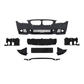Bumper kit set including side skirts with PDC holes suitable for BMW 5 Series F10 Sedan built 2010 - 2013