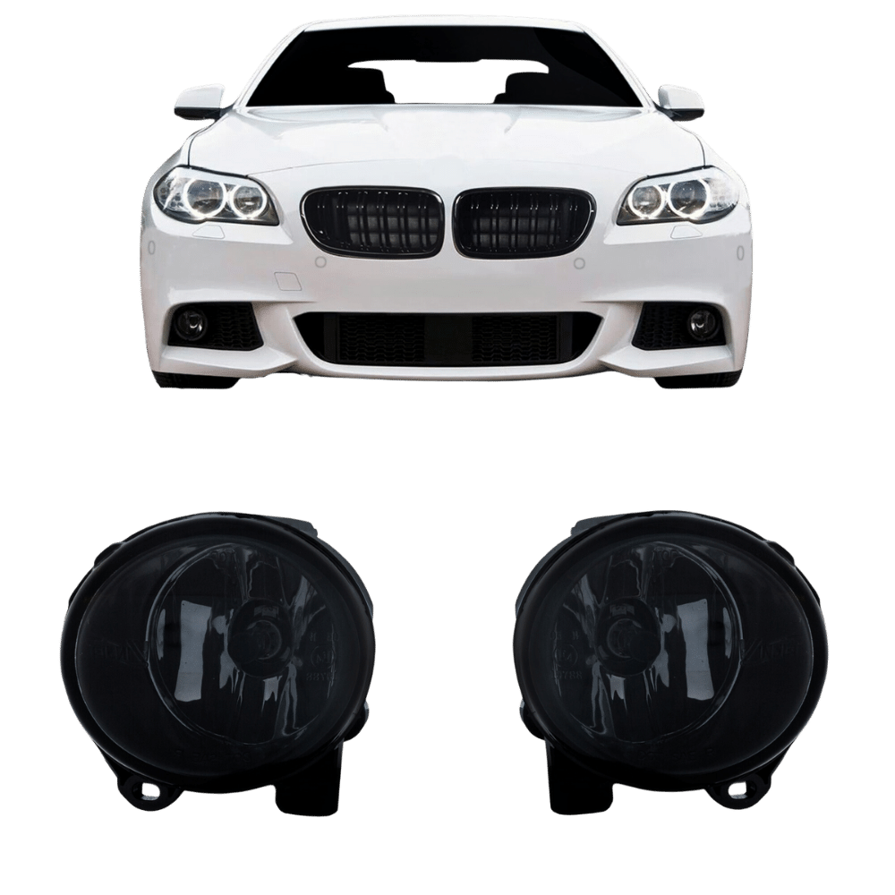 Nebelscheinwerfer smoke passend für BMW 5er F10 und F11 Bj. ab 2010-, 2er F22 und F23 Bj. ab 2013-, 3er E92 und E93 Bj. 2005-2013, und 5er Gran Turismo (F07) Bj. ab 2009