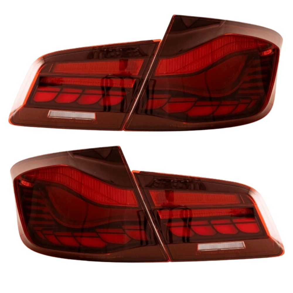 LED Rückleuchten SET Rot dynamische Blinker OLED Funktion passt für BMW 5er F10 Limousine