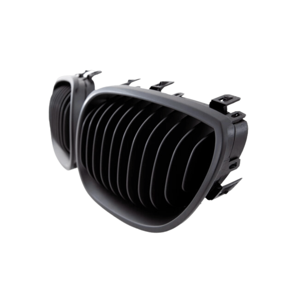 2x Kühlergrill Schwarz Glanz Performance SATZ passend für BMW 5er E60 E61 Bj 03-10