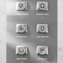 Laden Sie das Bild in den Galerie-Viewer, Kraftvoller 120W Car Vacuum Cleaner - 12000PA Saugkraft | Nass- und Trockensaugfunktion | Tragbarer Mini Handstaubsauger