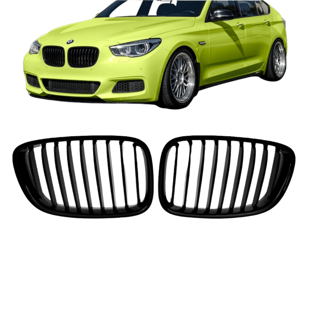 Kühlergrill Schwarz GLANZ Sport Performance passt für BMW 5er F07 GT 08-17