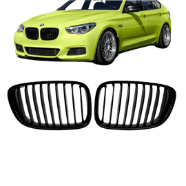 Jäähdyttimen säleikkö musta GLOSS Sport Performance sopii BMW 5-sarjan F07 GT 08-17