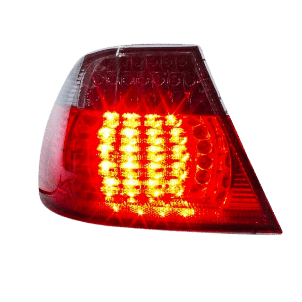 LED Rückleuchten SET passt für BMW E46 Cabrio Rot Smoke 99-03 auf Facelift Look