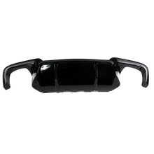 Load image into Gallery viewer, Rear diffuser rear apron insert black gloss performance tailpipe on both sides suitable for 5 Series F10/F11 suitable for BMW 5 Series F10 / F11, year: 2010 - 2017 Sedan Touring