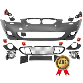 LCI front bumper ABS PDC+NSW+accessories fits for BMW E60 E61 also M-package *ABE