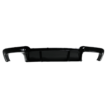 Load image into Gallery viewer, Rear diffuser rear apron insert black gloss performance tailpipe on both sides suitable for 5 Series F10/F11 suitable for BMW 5 Series F10 / F11, year: 2010 - 2017 Sedan Touring