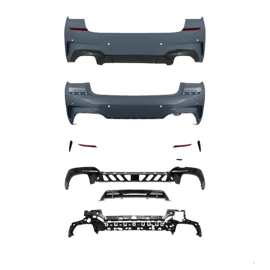 AN Sport Performance rear bumper primed fits for BMW 3 Series G20 Sedan Series on M340i + ABE