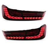 LED Rückleuchten SET Rot dynamische Blinker OLED Funktion passt für BMW 3er G20 Limousine