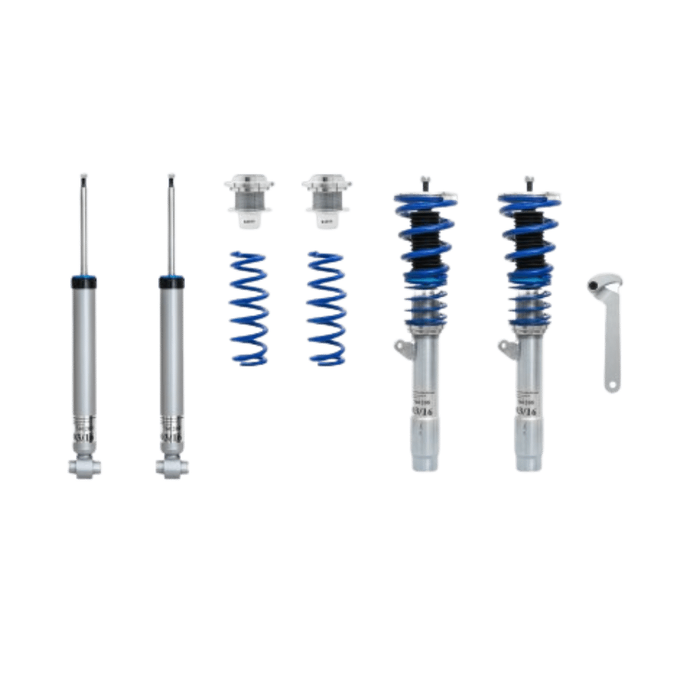 BlueLine coilover kit suitable for BMW 2 Series Coupe and Cabrio (F22/23), 218, 220, 225, 228 from model year 2013-, not suitable for xDrive models