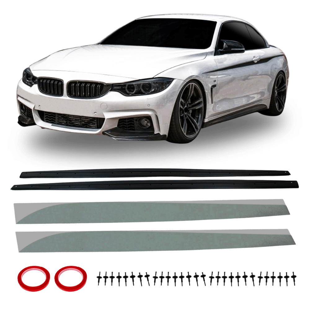 Seitenschweller Satz schwarz passend für F32 F33 F36 passend für BMW F32 / F33 / F36, 2011-2019