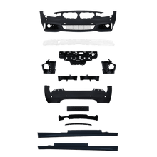 Load image into Gallery viewer, Bumper kit in sports design including side skirts with PDC holes and SRA suitable for 4 Series F32 from model year 10.2013-