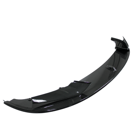 Frontspoiler Ansatz Lippe Stossstange Sport Performance carbon look einteilig für F10 , F11 passend für BMW F10 F11, 2010-2017