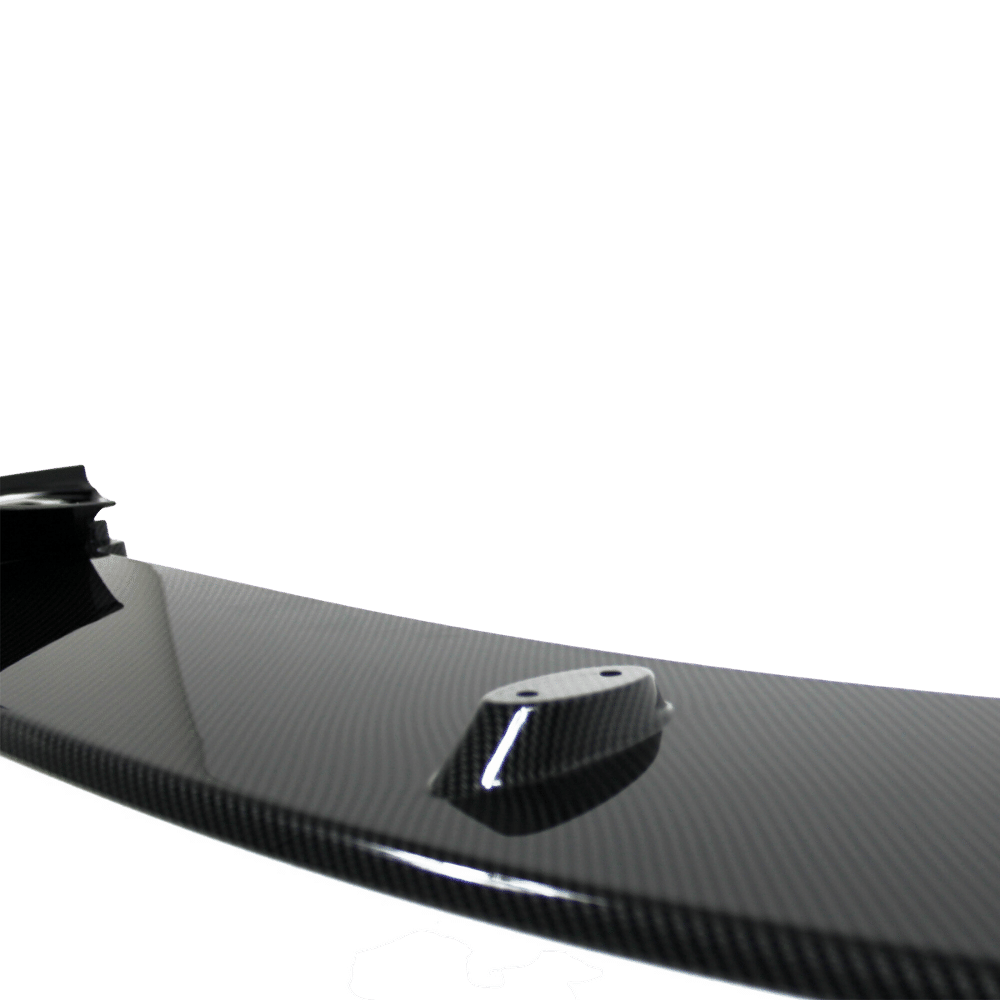 Frontspoiler Ansatz Lippe Stossstange Sport Performance carbon look einteilig für F10 , F11 passend für BMW F10 F11, 2010-2017