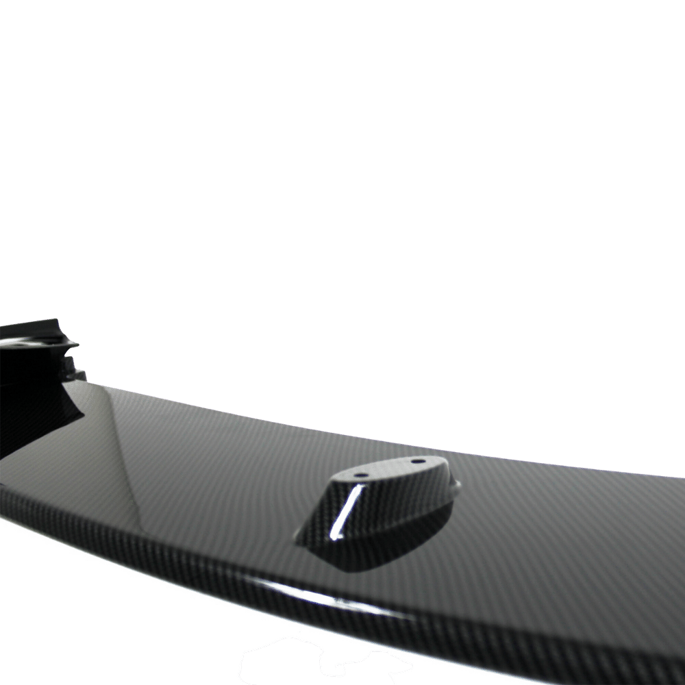 Front spoiler lip bumper sport performance carbon look one-piece for F10, F11 suitable for BMW F10 F11, 2010-2017