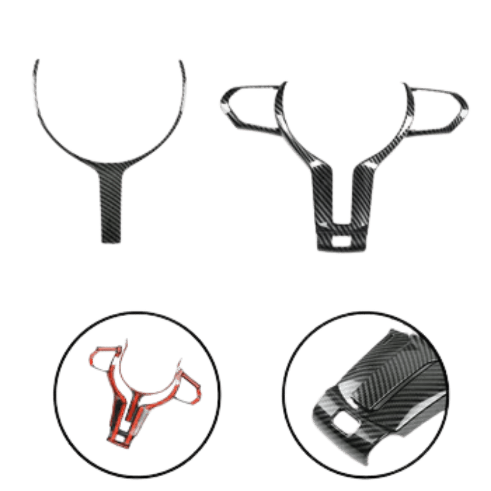 Lenkrad Spange Carbon Look Cover F22/F23