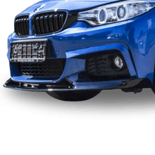 Load image into Gallery viewer, 2x Radiator Grille Black Gloss Double Bar + Emblem Holder suitable for BMW 4 Series F32 F33 F36 also M4 + M all models