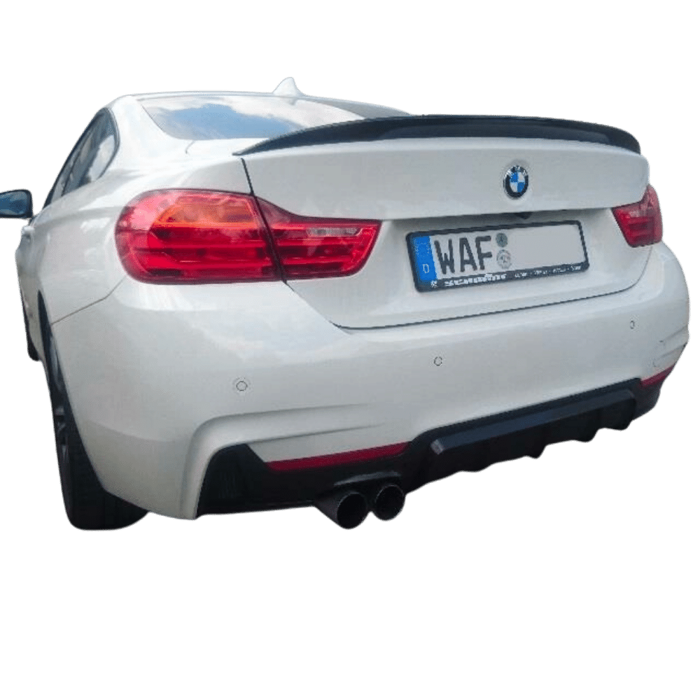 Heckspoiler Sport-Performance Shadow Line Schwarz Glanz passt für BMW 4er F32 Coupe +ABE