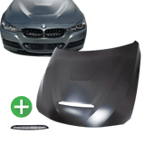 Sarja sport-konepelti + ilmanotto musta sopii BMW 3-sarjaan F30 F31 4-sarjaan F32 F33 F36 ei M3 GTS