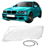 E46 headlight glass 