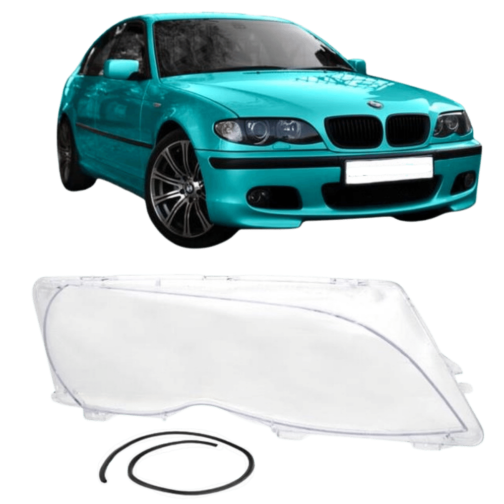 E46 headlight glass 