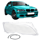 E46 headlight glass 