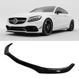 Frontsplitter schwarz-glänzend für Mercedes C-Klasse C205 C63 AMG Coupe mit ABE/TÜV (2016-2018)