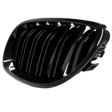 Load image into Gallery viewer, SET Radiator Grille Black High Gloss Double Bar suitable for BMW 5 Series E60 E61 + M M5 