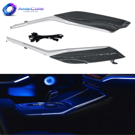 LED Mittelkonsolen-Beleuchtung (Sattellicht) – 11 Farben – Passend für BMW 3er G20, 4er G22, M3 G80-G81, M4 G82-G83, i3, i4