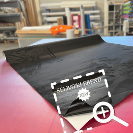 Selbstklebende Folie / Luxusveloursfolie - für Interieur und Dachhimmel