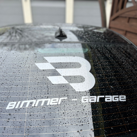 Bimmer-Garage Sticker für echte Member! 3er-Set