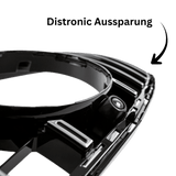 Kühlergrill Chrom mit Chromstreben - Passend für Panamericana GT Mercedes E-Klasse W212 S212 Facelift 2013-2016 + Distronic Aussparung