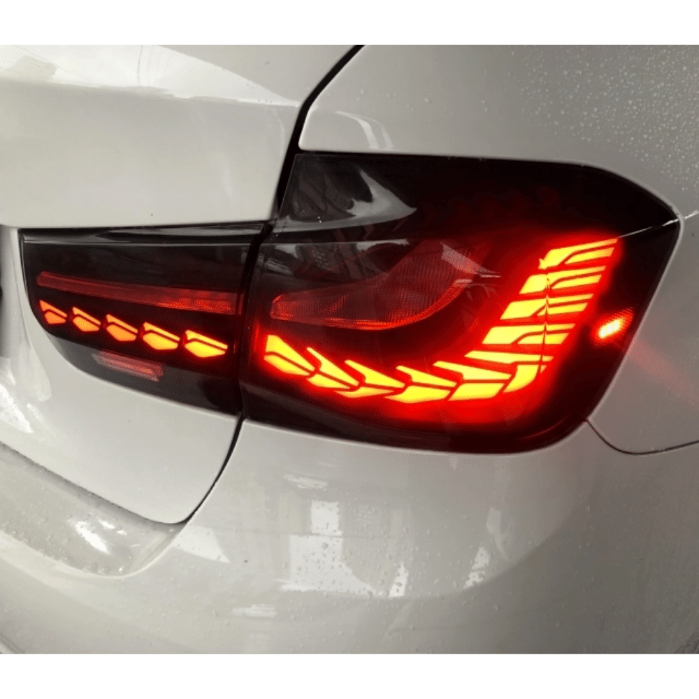 LED Rückleuchten SET Smoke dynamische Blinker OLED Funktion passt für BMW 5er F10 Limousine