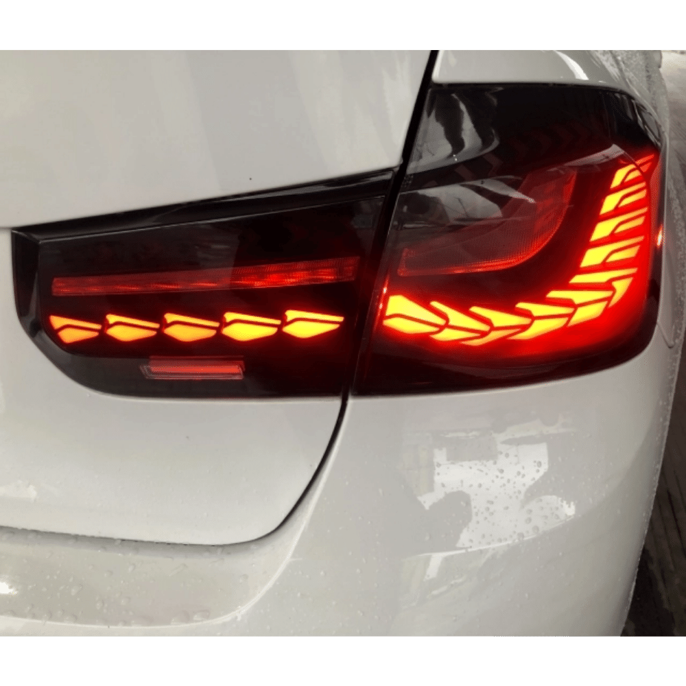 LED Rückleuchten SET Smoke dynamische Blinker OLED Funktion passt für BMW 5er F10 Limousine