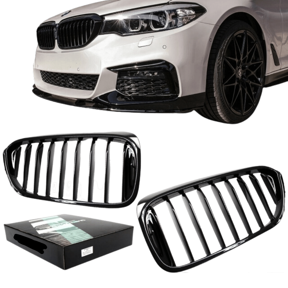 Set Sport-Performance Kühlergrill schwarz glänzend BMW 5er G30 G31 ab 2017-2020