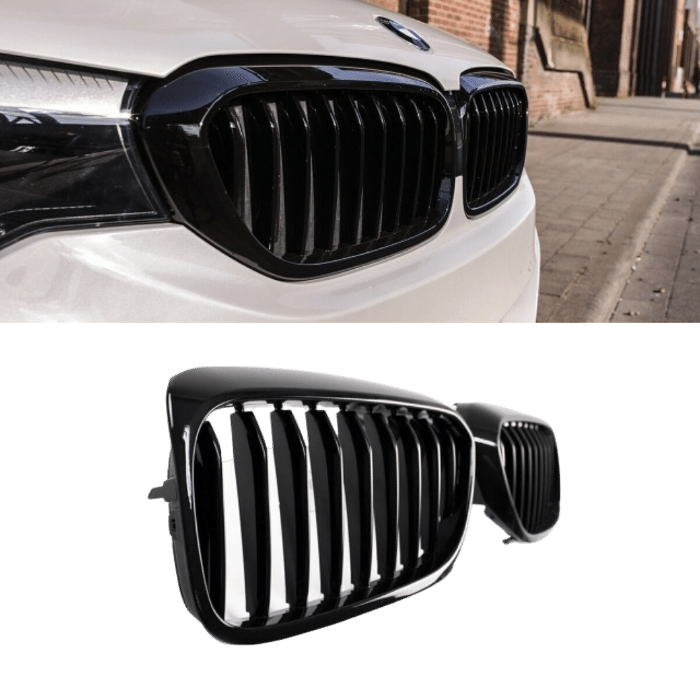 Set Sport-Performance Kühlergrill schwarz glänzend BMW 5er G30 G31 ab 2017-2020