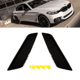 Fender inserts decorative grille SET covers black fits for BMW G30 G31 also M-package from 2017