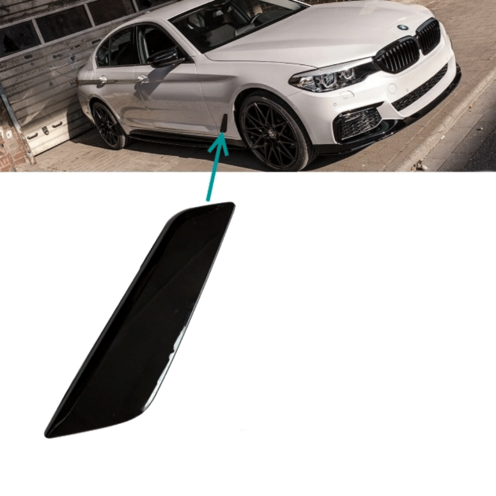 Fender inserts decorative grille SET covers black fits for BMW G30 G31 also M-package from 2017