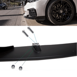 Sport-Performance Frontspoiler Hochglanz schwarz passend für BMW 5er G30 G31 mit M-Paket Umbau 17-