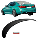 Sport-Performance Heckspoiler Hecklippe Schwarz Glanz passend für BMW 5er G30 2017> + ABE