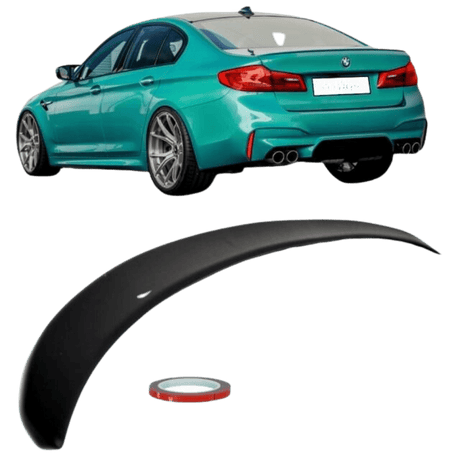 Sport-Performance Heckspoiler Hecklippe Schwarz Glanz passend für BMW 5er G30 2017> + ABE