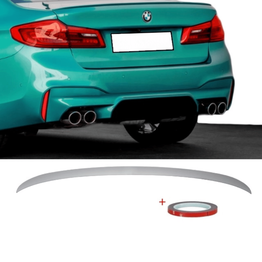 Sport-Performance Heckspoiler Hecklippe Schwarz Glanz passend für BMW 5er G30 2017> + ABE