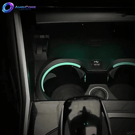 LED Ambientelicht Getränkehalter für BMW 3er (G20 G21), 4er (G22 G23 G26) & M2 M3 M4 (G87 G80 G82) – 11 Farben