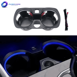 LED Ambientelicht Getränkehalter für BMW 3er (G20 G21), 4er (G22 G23 G26) & M2 M3 M4 (G87 G80 G82) – 11 Farben