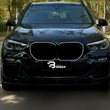 LED Nieren Grill für BMW X5 G05 | 2019-2023 | Dual Line Design Schwarz | X5M Sport Design