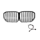 LED Nieren Grill für BMW X5 G05 | 2019-2023 | Dual Line Design Schwarz | X5M Sport Design