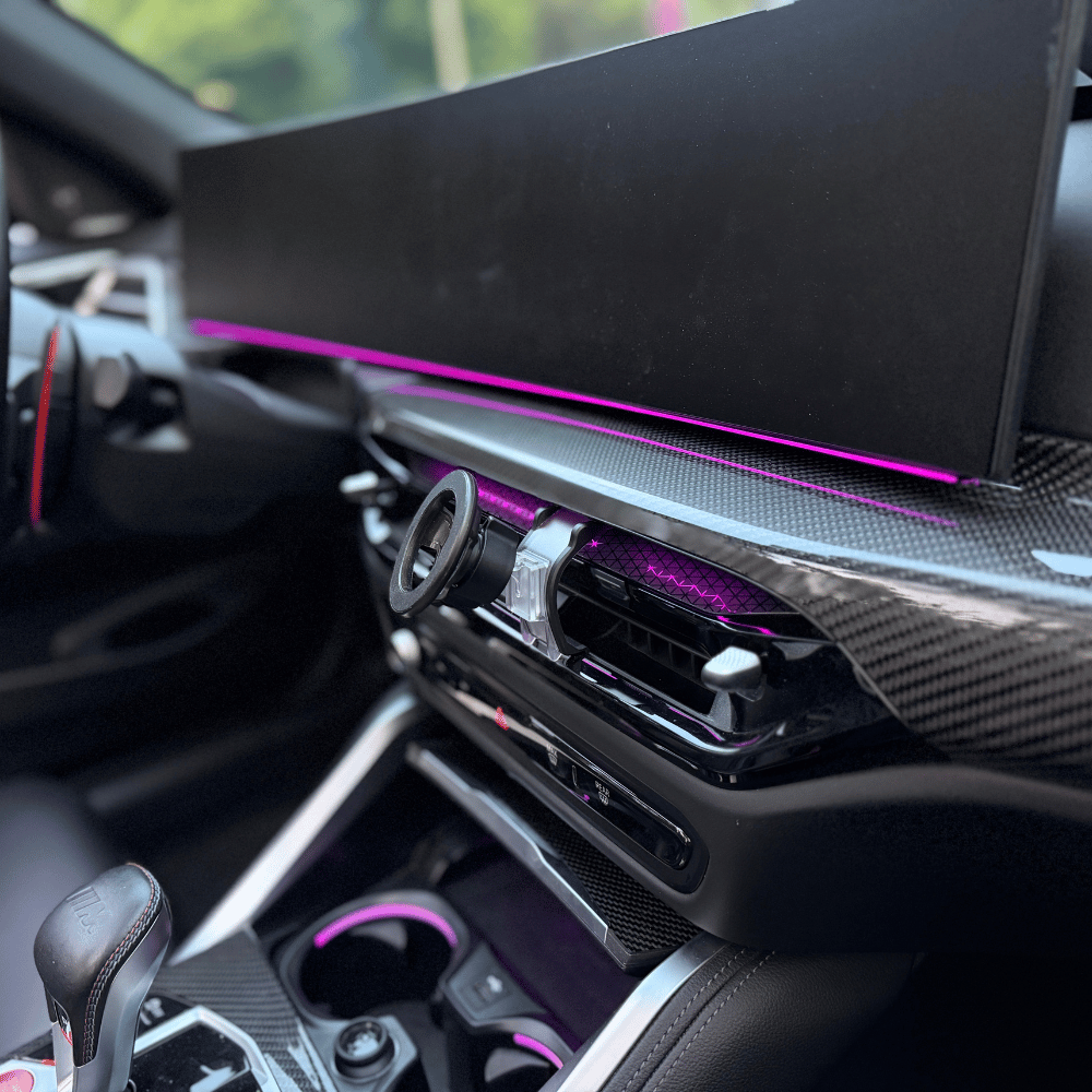 LED Ambientelicht für Curved Display – 64 Farben – Passend für BMW G-Serie & X-Modelle (G20, G22, G80, G82, G05, G07)
