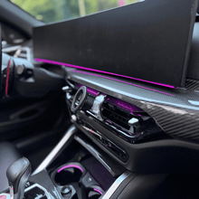 Laden Sie das Bild in den Galerie-Viewer, LED Ambientelicht für Curved Display – 64 Farben – Passend für BMW G-Serie &amp; X-Modelle (G20, G22, G80, G82, G05, G07)