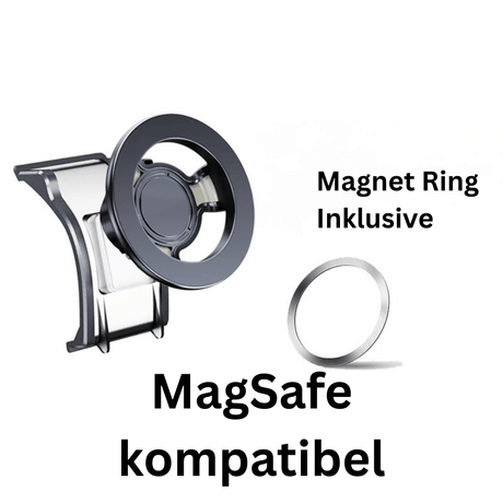 Premium MagSafe-kompatible Handyhalterung für BMW 3er & 4er Facelift G20 G21 G22 G23 LCI | M3 G80 | M4 G82 G83 – Lüftungsgitter Smartphone Halter mit Wireless Charging
