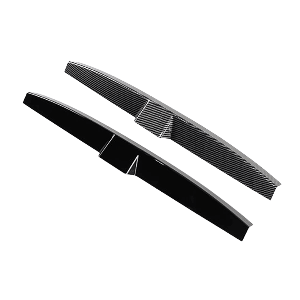 Prallschutz-Abdeckung für Frontstoßstange – Passend für BMW M3 (G80/G81) & M4 (G82/G83) – Carbon-Optik / Glanz-Schwarz